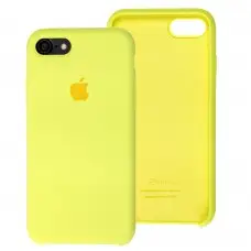 Чехол Silicone для iPhone 7 / 8 / SE20 case лимонный