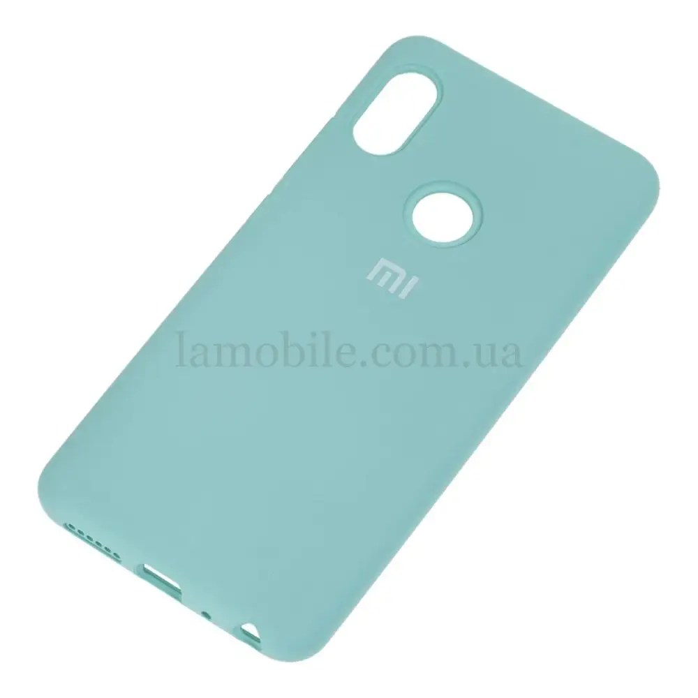 Чохол для Xiaomi Redmi Note 5 / Note 5 Pro Silicone Full бірюзовий
