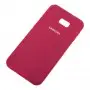 Чехол для Samsung Galaxy J4+ 2018 (J415) Silicone Full розово-красный