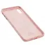 Чохол для iPhone Xs Max Alcantara 360 "pink sand"