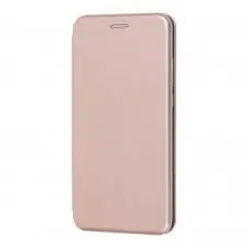Чехол книжка Premium для Huawei P Smart 2019 розово-золотистый