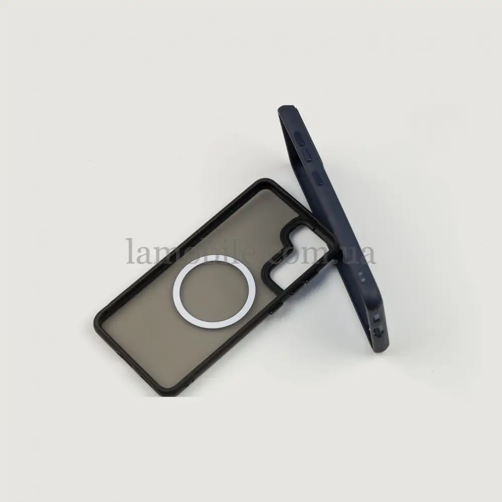 Чехол для Samsung Galaxy S21 FE (G990) WAVE Matte Insane MagSafe deep purple