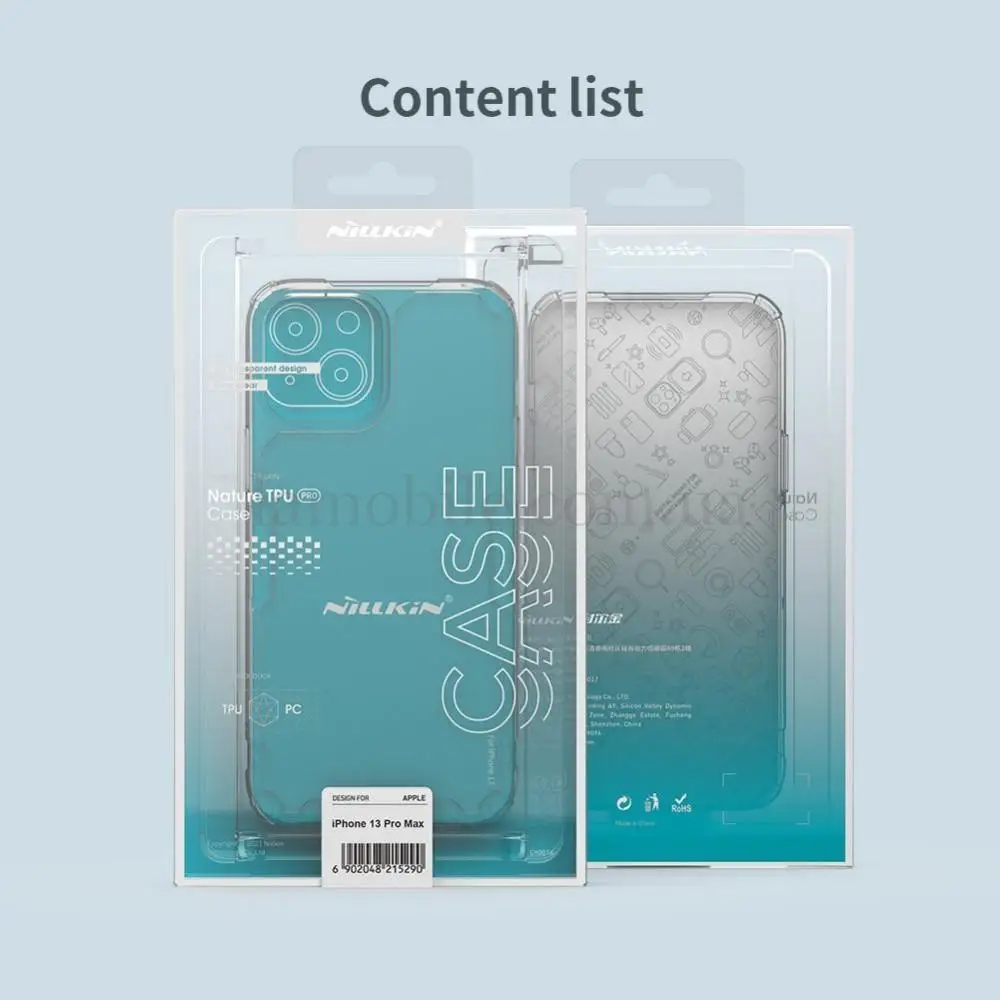Чохол Nillkin Nature Series для iPhone 13 Pro прозорий
