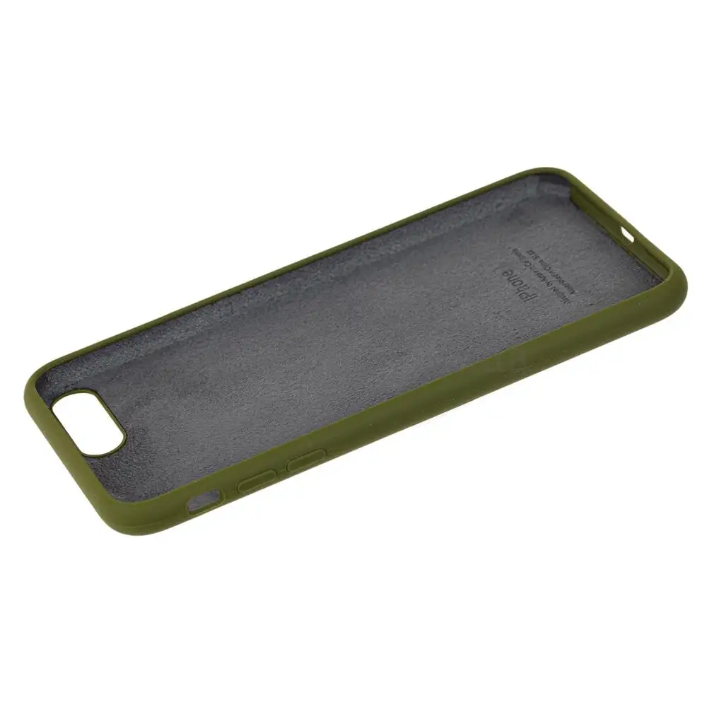 Чехол для iPhone 7 Plus / 8 Plus Silicone Full зеленый / army green 