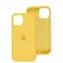 Чохол для iPhone 13 mini Silicone Full жовтий / yellow