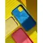 Чехол для iPhone 13 mini Silicone Full голубой / lilac