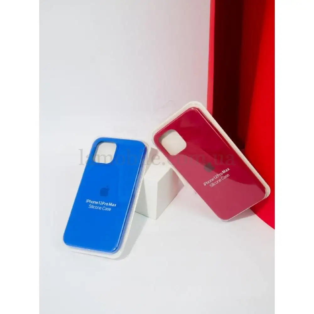 Чехол для iPhone 13 mini Silicone Full голубой / lilac