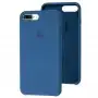 Чехол Silicone для iPhone 7 Plus / 8 Plus case ice ocean blue  