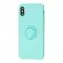 Чехол для iPhone X / Xs ColorRing бирюзовый