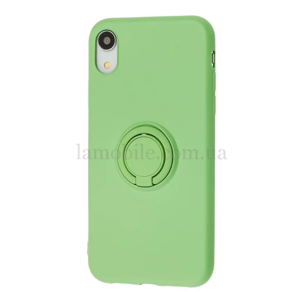 Чохол для iPhone Xr ColorRing зелений