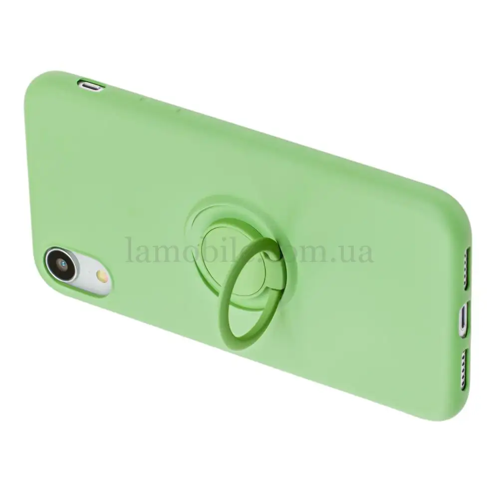 Чохол для iPhone Xr ColorRing зелений