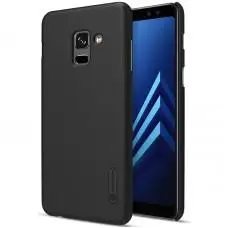Чохол для Samsung Galaxy A8+ 2018 (A730) Nillkin із захисною плівкою чорний