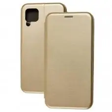 Чохол книжка Premium для Huawei P40 Lite золотистий