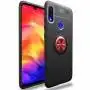 Чехол для Xiaomi Redmi Note 7 Deen ColorRing с кольцом черный / красный