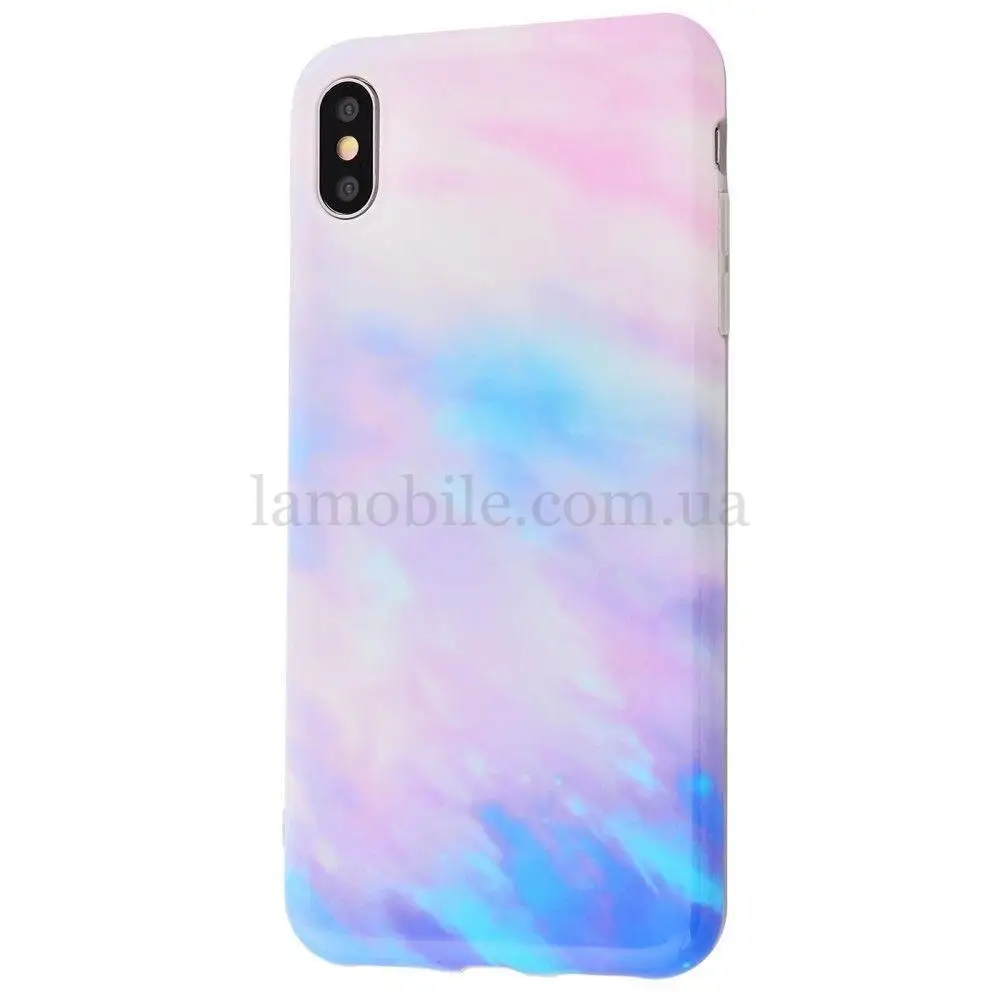 Чехол для iPhone Xs Max Light Mramor case 360 (07)