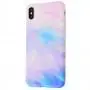 Чехол для iPhone Xs Max Light Mramor case 360 (07)