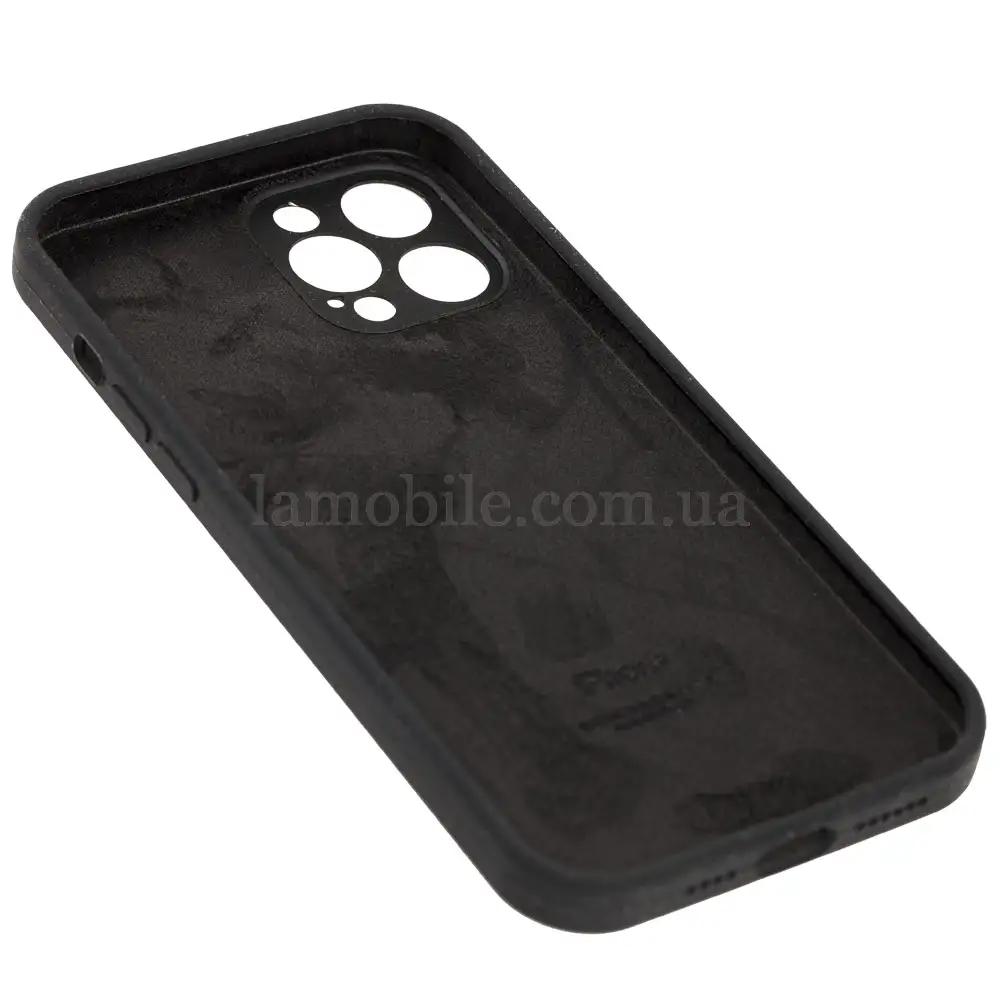 Чехол для iPhone 12 Pro Max Square Full camera черный