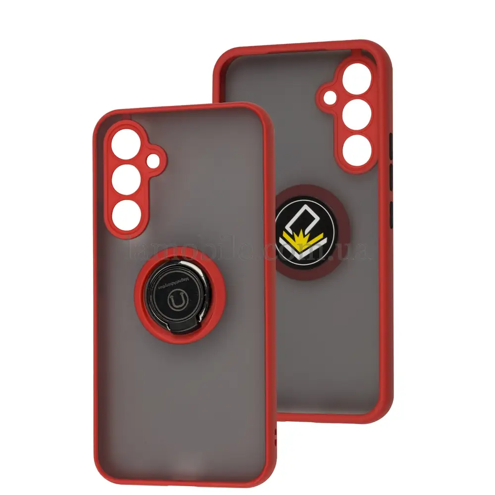 Чехол для Samsung Galaxy A54 (A546) LikGus Edging Ring красный