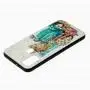 Чехол для Samsung Galaxy M21 / M30s Glass блестки "мопед"