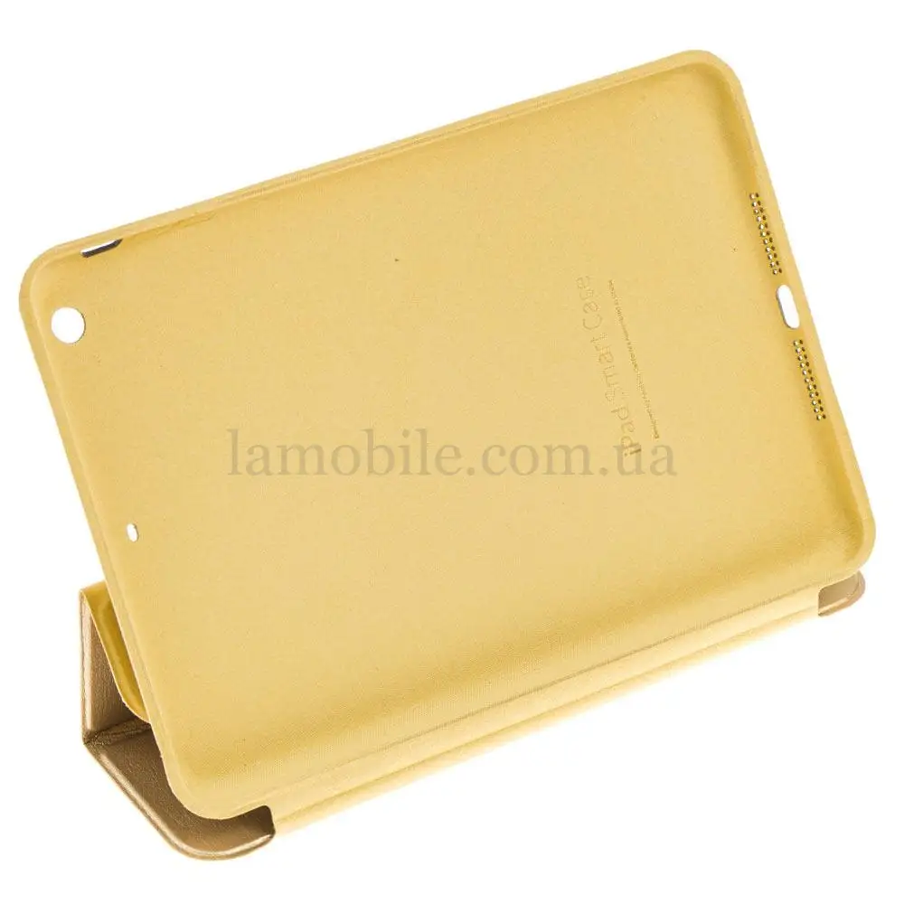 Чехол книжка Smart для IPad Mini 2 / 3 case золотистый
