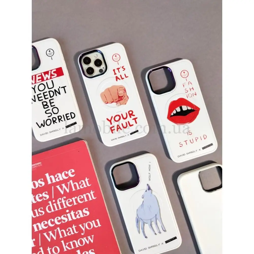 Чехол для iPhone 12 / 12 Pro MagSafe Funny pictures dark side