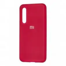 Чехол для Xiaomi Mi 9 SE Silicone Full розово-красный