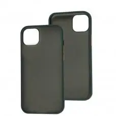 Чохол для iPhone 14 Plus LikGus Maxshield оливковий