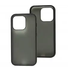 Чохол для iPhone 14 Pro LikGus Maxshield чорний