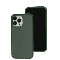 Чохол для iPhone 14 Pro Max LikGus Maxshield оливковий