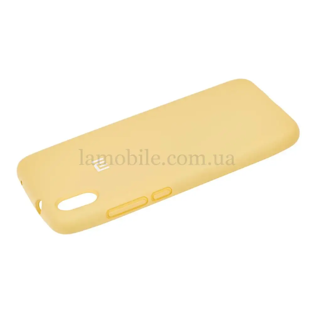 Чохол для Xiaomi Redmi 7A Silicone Full золотистий