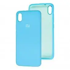Чехол для Xiaomi Redmi 7A Silicone Full светло-голубой 