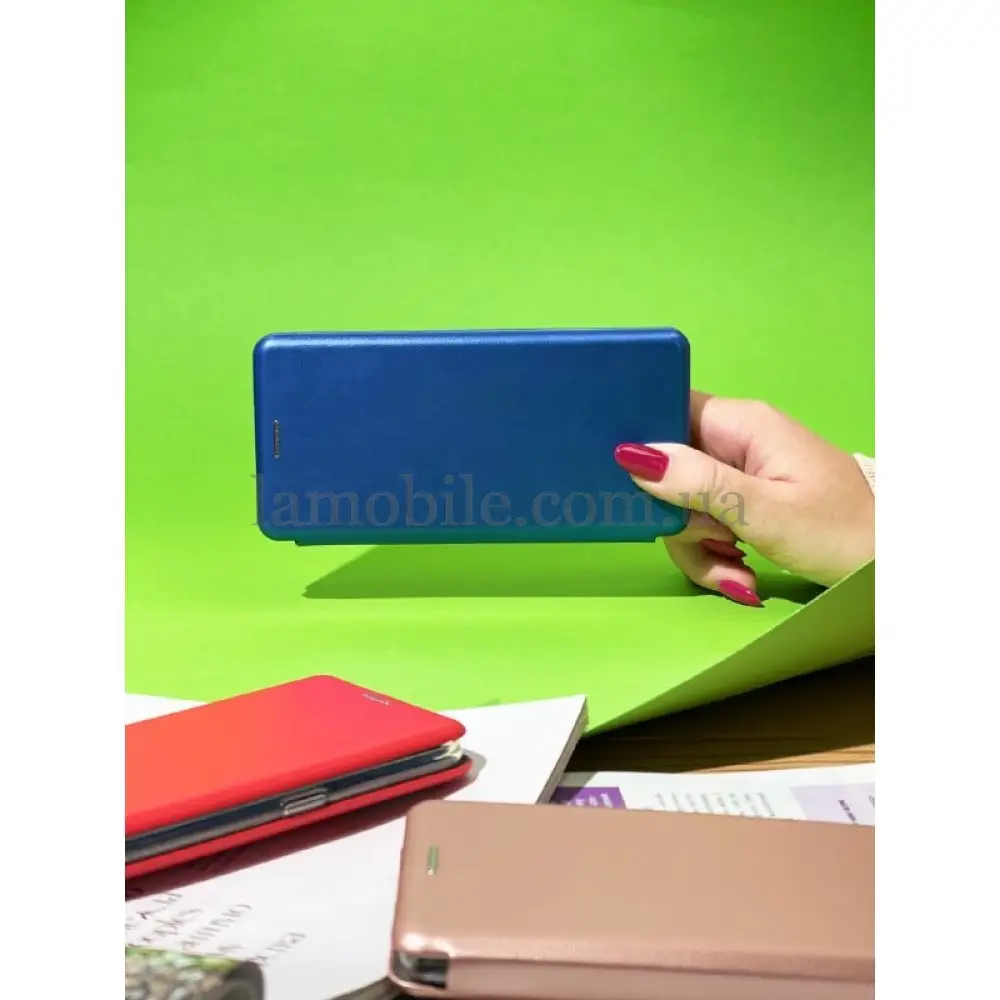 Чохол книжка Premium для Xiaomi Redmi Note 12 Pro рожево-золотистий