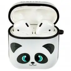 Чохол для AirPods Young Style panda білий