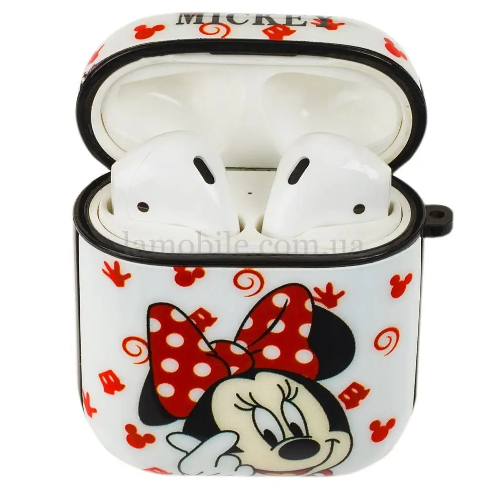 Чехол для AirPods Young Style Minnie Mouse smile