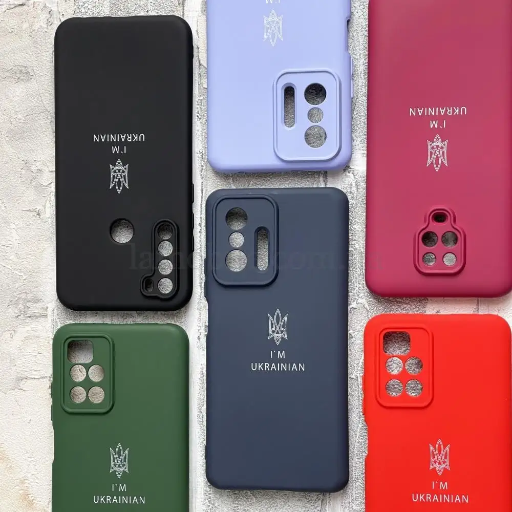 Чохол для Samsung Galaxy A73 (A736) Full Premium Тризуб зелений / dark green