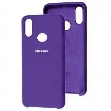 Чохол для Samsung Galaxy A10s (A107) Silky Soft Touch фіолетовий
