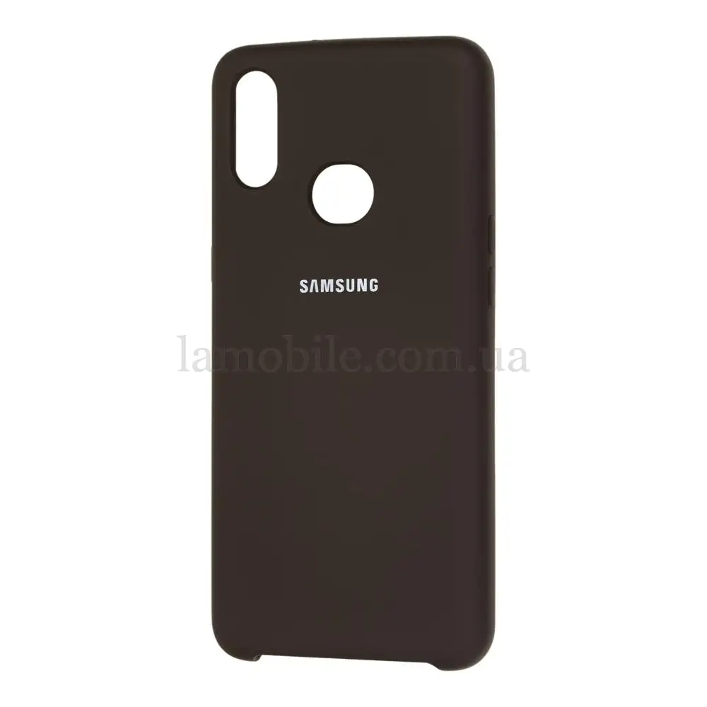 Чехол для Samsung Galaxy A10s (A107) Silky Soft Touch "какао"