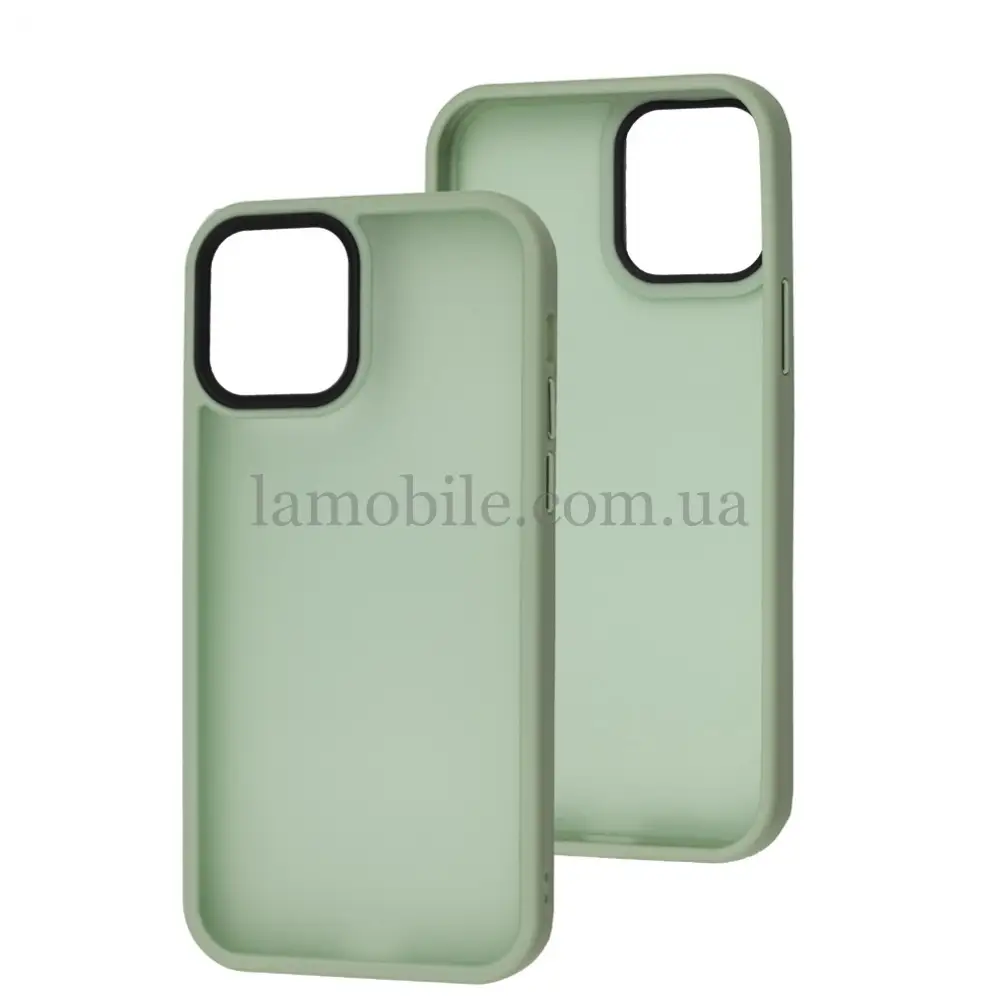 Чехол для iPhone 12/12 Pro WAVE Matte Colorful mint