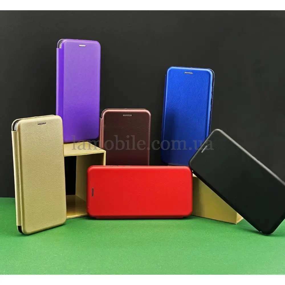 Чехол книжка Premium для Xiaomi Poco X3 черный
