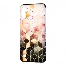Чехол для Samsung Galaxy A10 (A105) print 3D "ромбики"