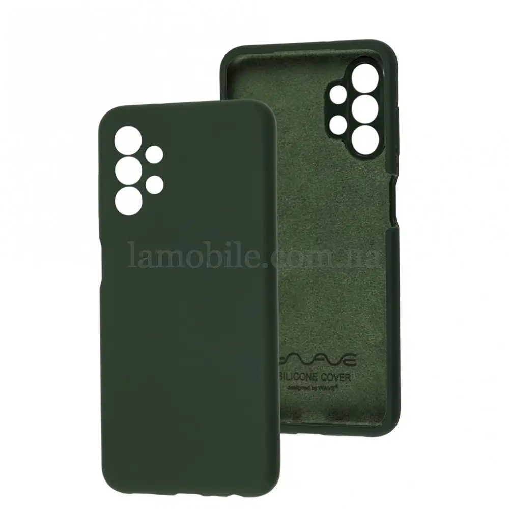 Чехол для Samsung Galaxy A13 (A135) Wave Full camera cyprus green