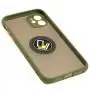 Чехол для iPhone 11 LikGus Edging Ring хаки 
