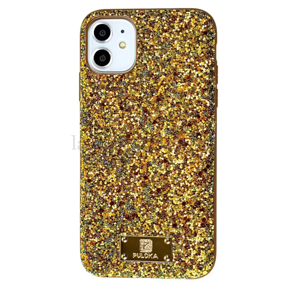 Чохол для iPhone 11 Puloka Macaroon золотистий