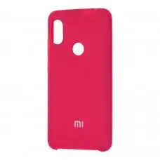 Чехол для Xiaomi Redmi Note 6 Pro Silky Soft Touch "вишневый"