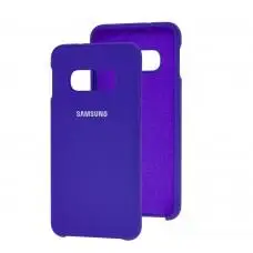 Чехол для Samsung Galaxy S10e (G970) Silky Soft Touch фиолетовый
