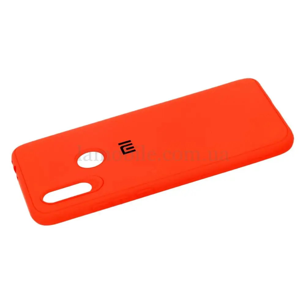 Чехол для Xiaomi Redmi 7 Logo светло-красный