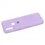 Чехол для Xiaomi Redmi 7 Logo фиолетовый