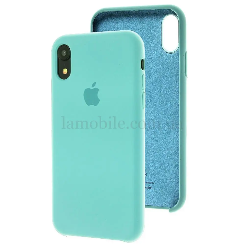 Чохол silicone case для iPhone Xr sea blue