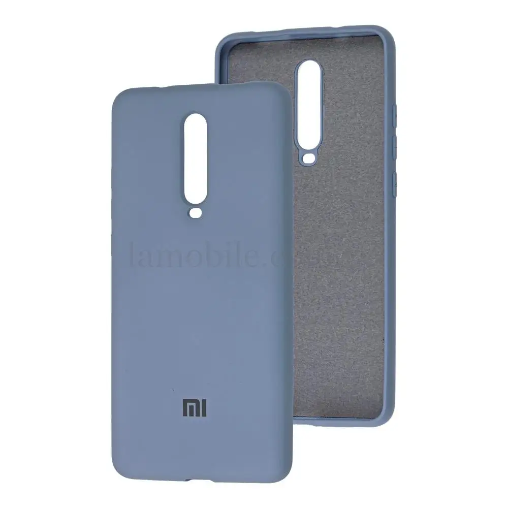 Чехол для Xiaomi Mi 9T / Redmi K20 Silicone Full лавандовый серый 