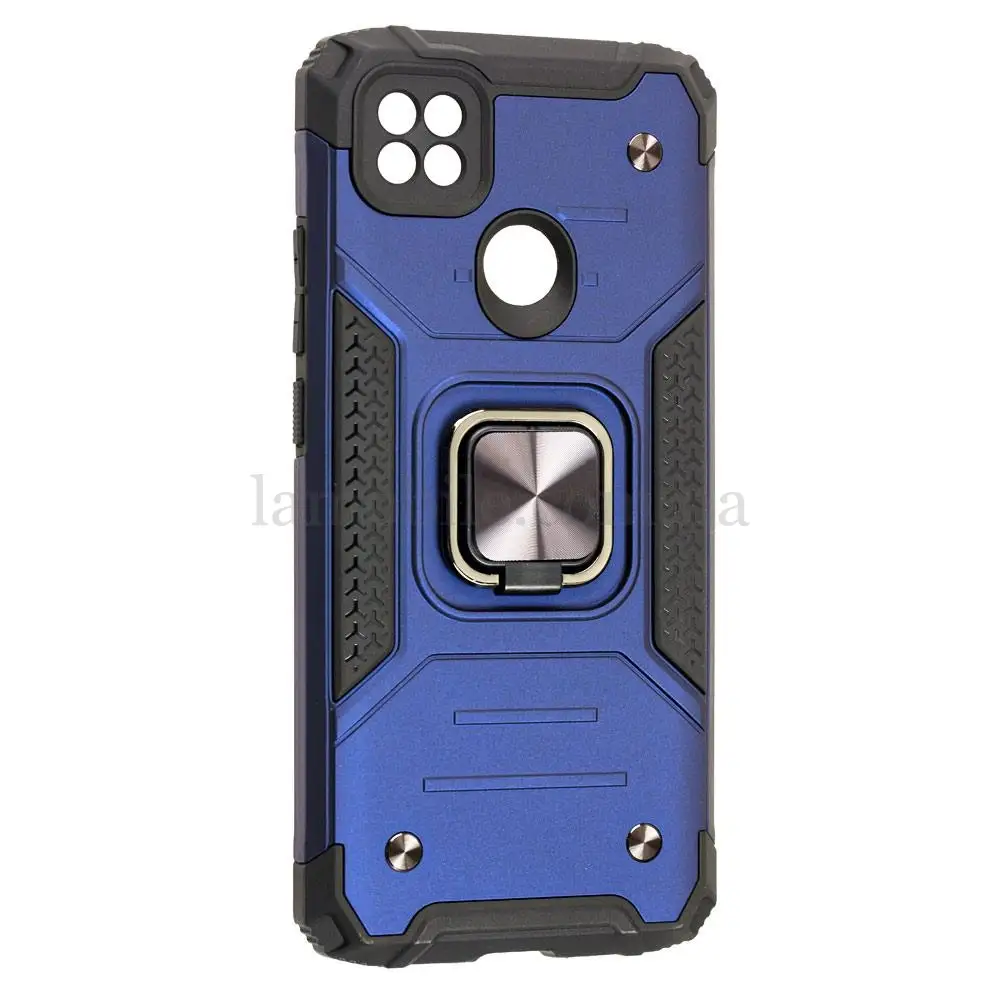 Чехол для Xiaomi Redmi 9C / 10A Hard Defence синий